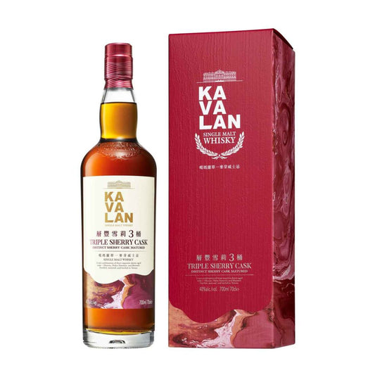 KAVALAN TRIPLE TRIPLE SHERRY CASK 75CL GoBooz