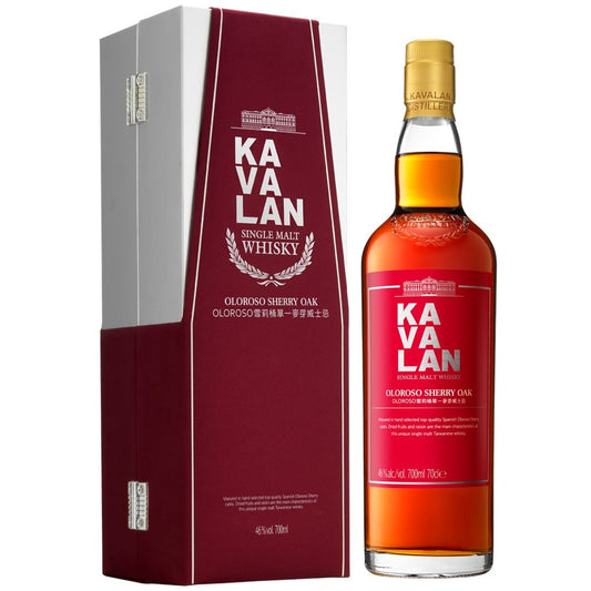 KAVALAN SHERRY OAK FINISH 70CL GoBooz