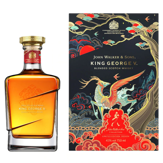 JOHNNIE WALKER KING GEORGE V NEW YEAR 2022 EDITION 75CL GoBooz