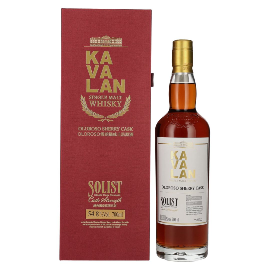KAVALAN SOLIST OLOROSO SHERRY CASK 70CL GoBooz