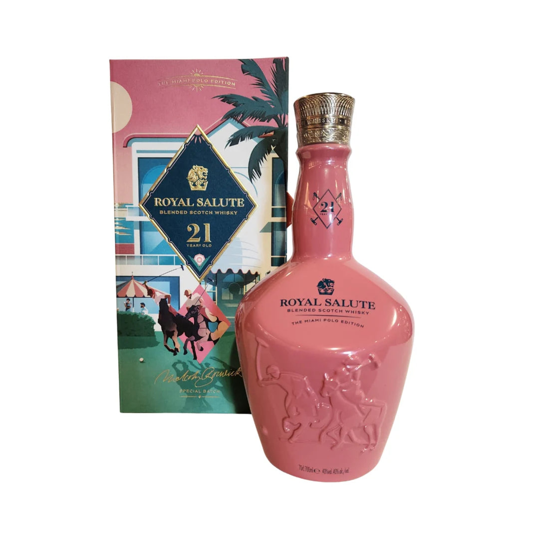 ROYAL SALUTE 21 YEARS OLD MIAMI POLO EDITION 70CL GoBooz