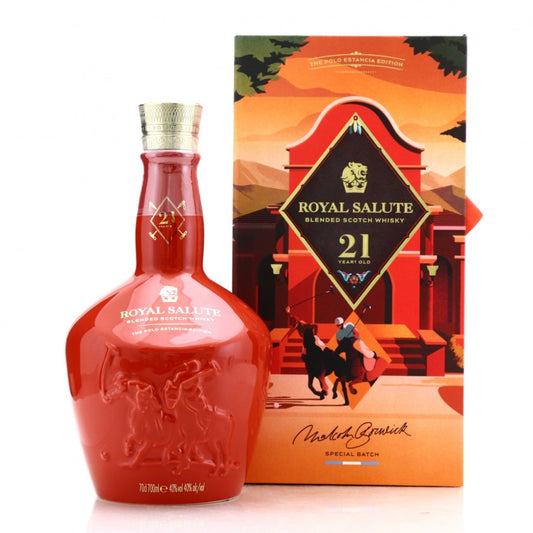 ROYAL SALUTE 21 YEAR OLD POLO ESTANCIA EDITION 75CL GoBooz