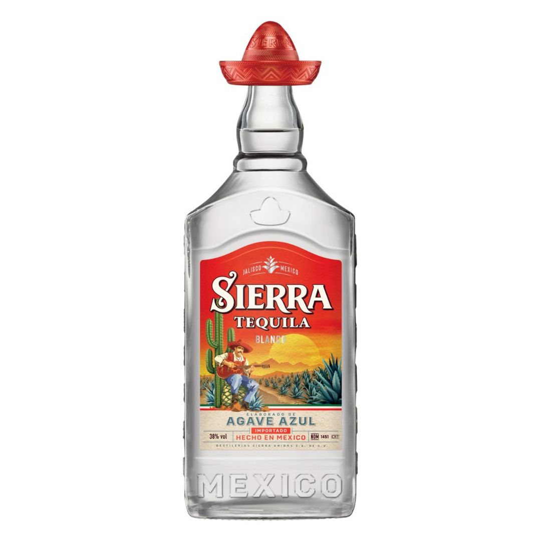 SIERRA SILVER TEQUILA 75CL GoBooz