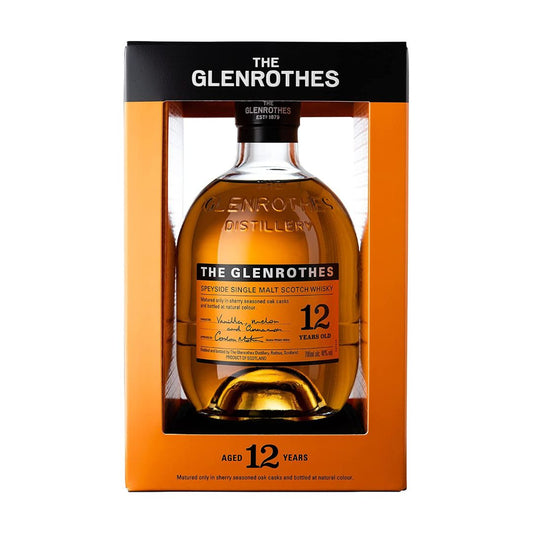 THE GLENROTHES 12 YEAR OLD 70CL GoBooz