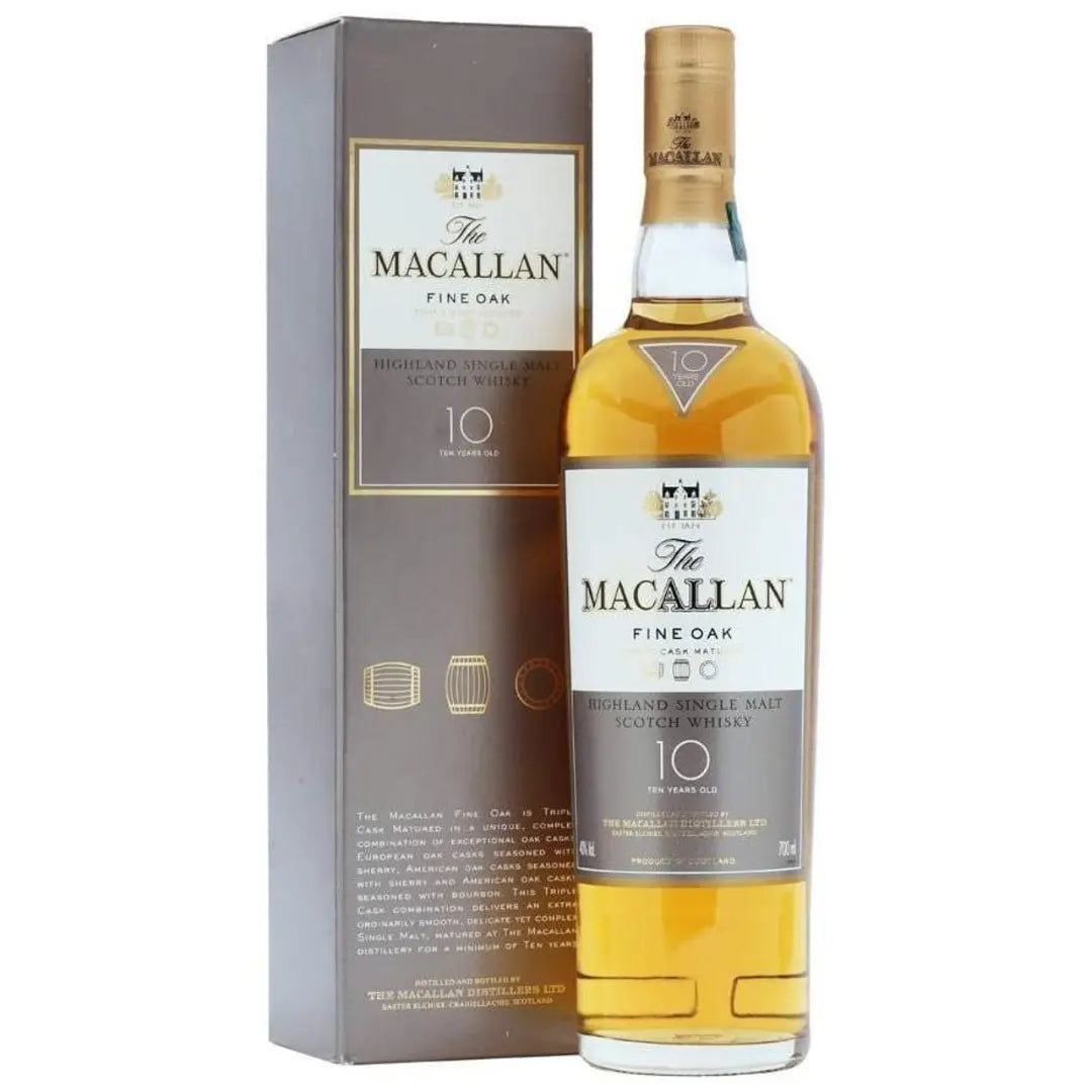 THE MACALLAN 10 YEARS OLD FINE OAK 70CL GoBooz
