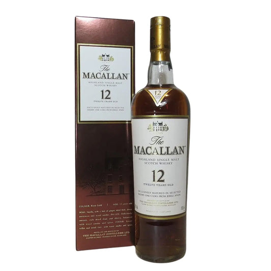 THE MACALLAN 12 YEARS OLD SHERRY OAK 'OLD' 70CL GoBooz