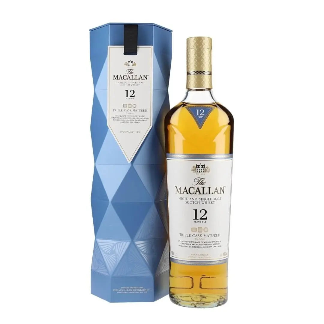 THE MACALLAN 12 YEARS OLD TRIPLE CASK LIMITED EDITION 70CL GoBooz