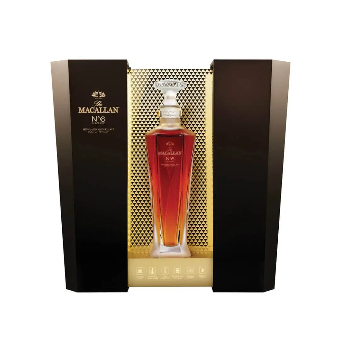 THE MACALLAN NO 6 LALIQUE 70CL GoBooz