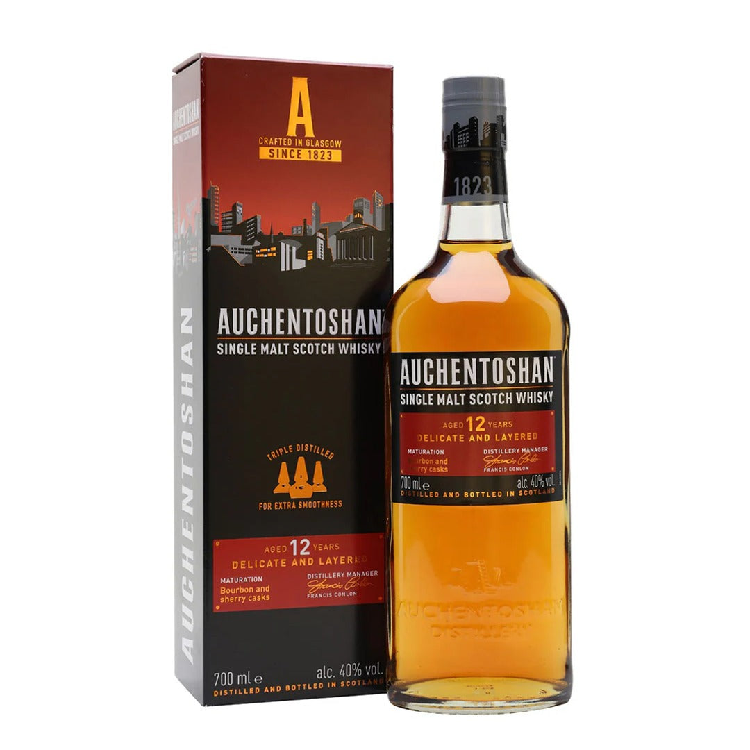 AUCHENTOSHAN 12 YEARS OLD 70CL GoBooz