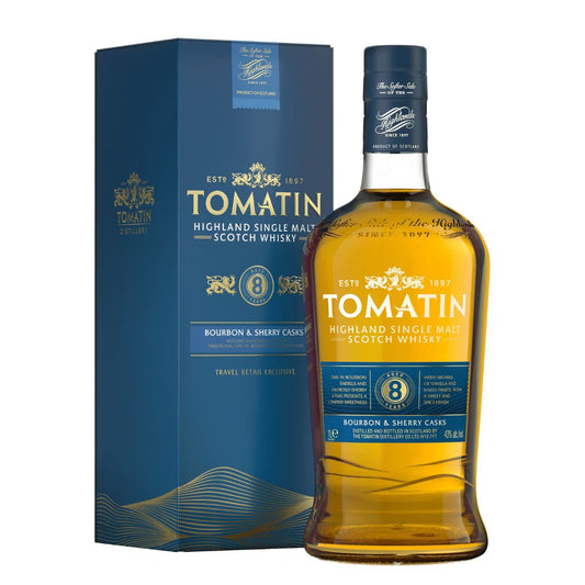 TOMATIN 8 YEAR OLD 1L GoBooz