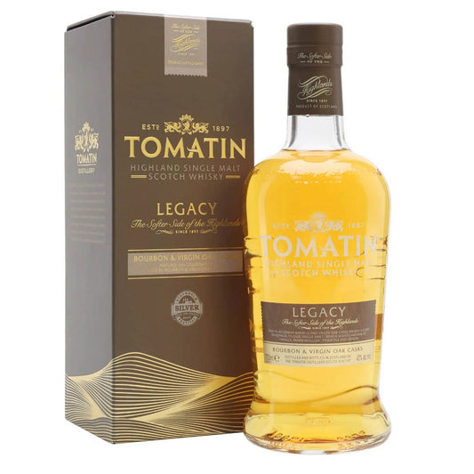 TOMATIN LEGACY BOURBON AND VIRGIN OAK 70CL GoBooz
