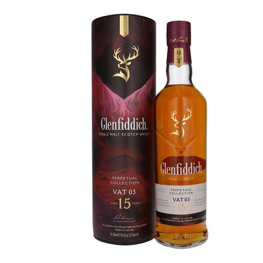 GLENFIDDICH 15 YEARS OLD PERPETUAL COLLECTION VAT 03 WHISKY 70CL GoBooz