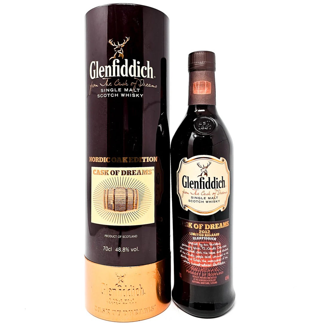 GLENFIDDICH CASK OF DREAMS 2012 NORDIC OAK EDITION 70CL GoBooz