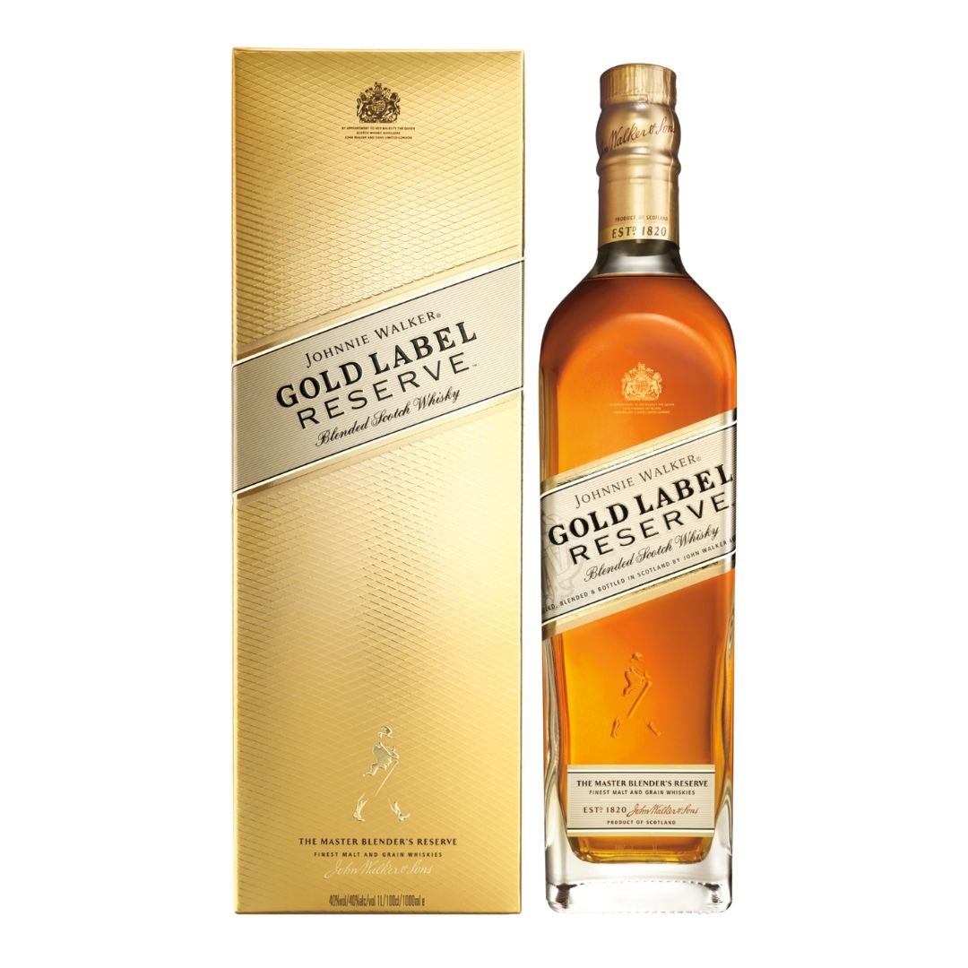 JOHNNIE WALKER GOLD LABEL RESERVE GoBooz