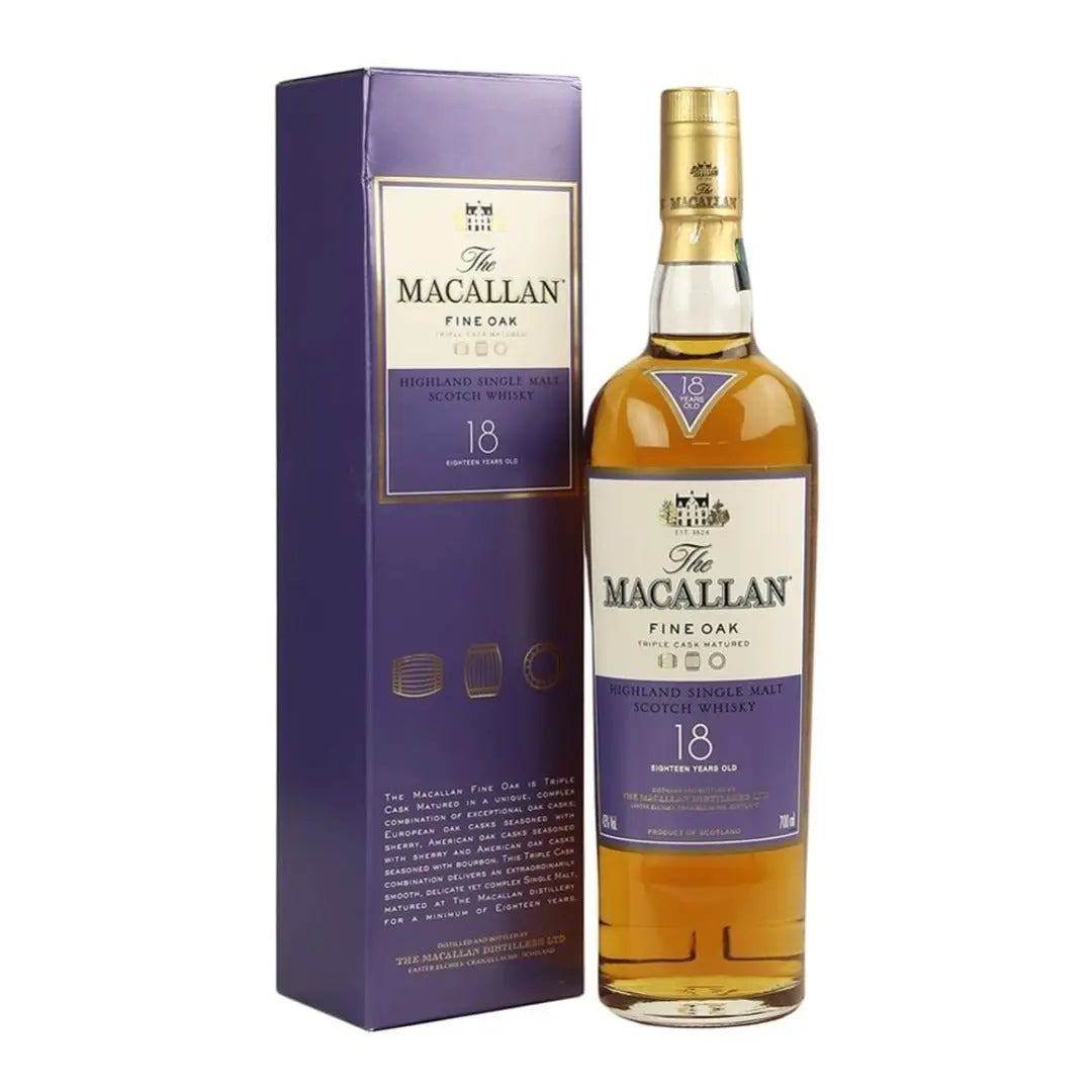 THE MACALLAN 18 YEAR FINE OAK 70CL GoBooz