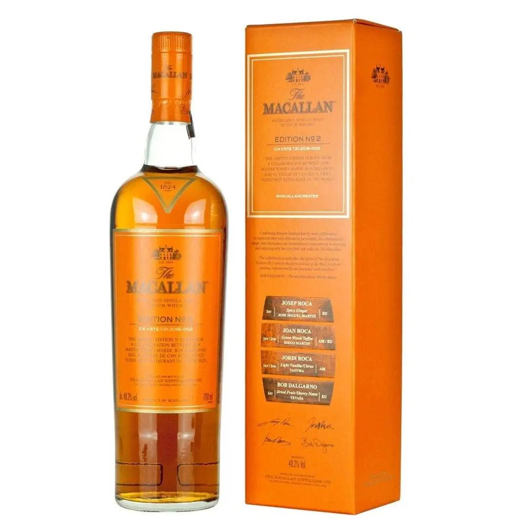 THE MACALLAN EDITION NUMBER 2 70CL GoBooz