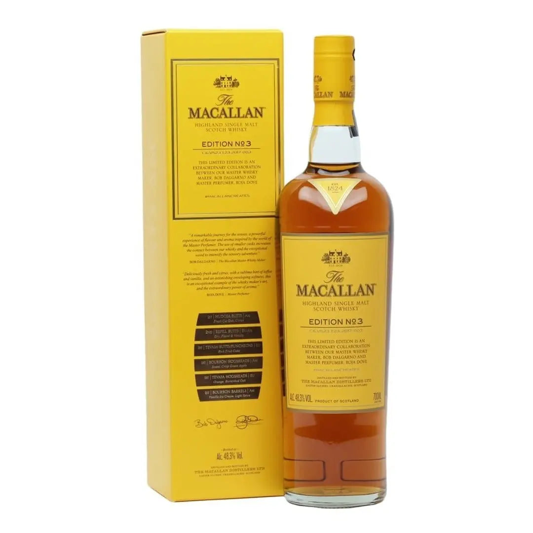 THE MACALLAN EDITION NUMBER 3 70CL GoBooz