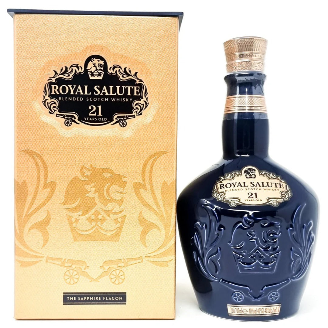 ROYAL SALUTE 21 YEAR OLD THE SAPPHIRE FLAGON 1L GoBooz